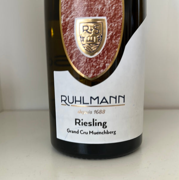 Riesling Grand Cru Muenchberg 2018 (Ruhlmann)