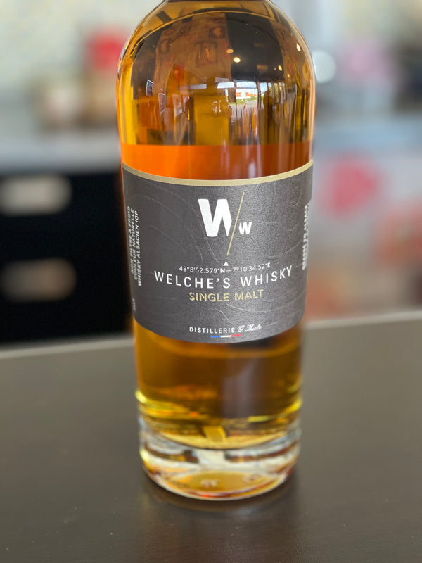 Whiskies Alsaciens  SINGLE MALT Sauternes "WELCHE'S WHISKY" (Miclo)