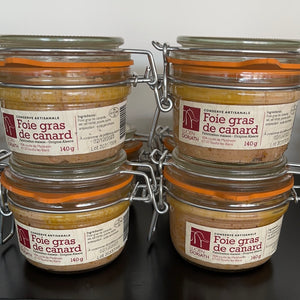 conserve de foie gras d'canard (140 gr)